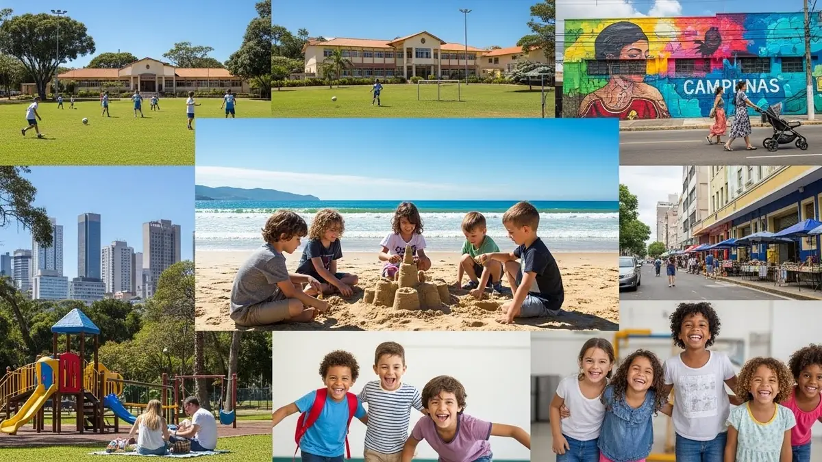 7 cidades para criar filhos no Brasil