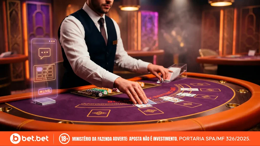 O que são jogos de mesa com dealer ao vivo e como escolher uma boa mesa
