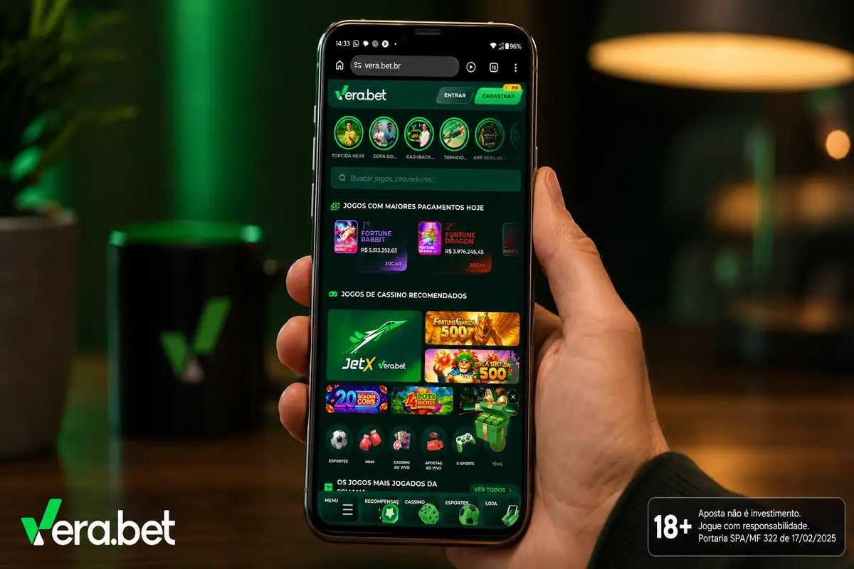 Quais são os principais jogos da plataforma Vera Bet