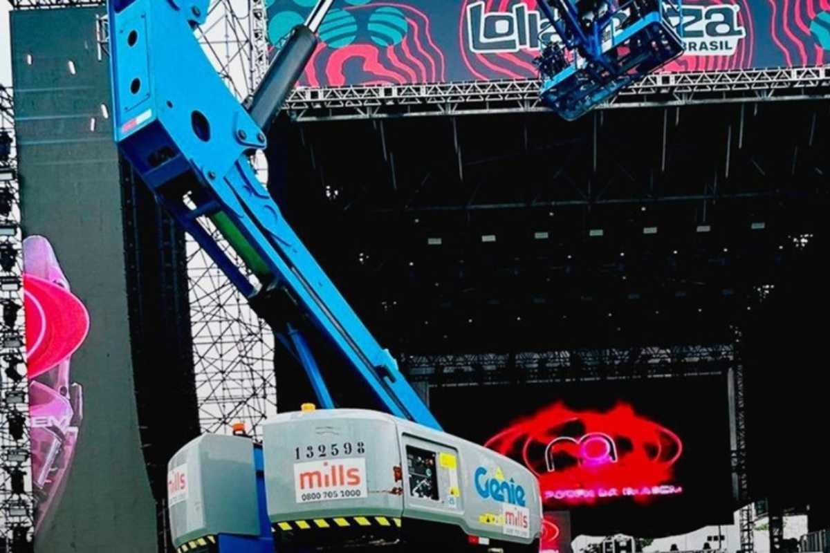Aluguel de plataformas elevatórias para eventos
