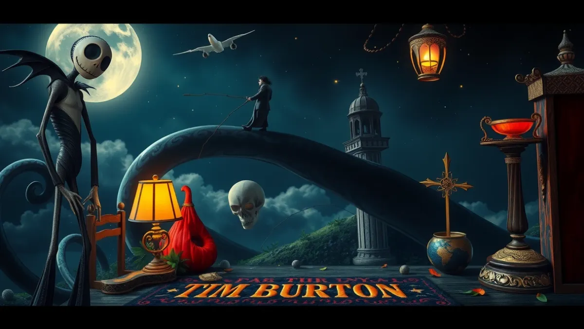 As cores e cenários que marcam o universo de Tim Burton