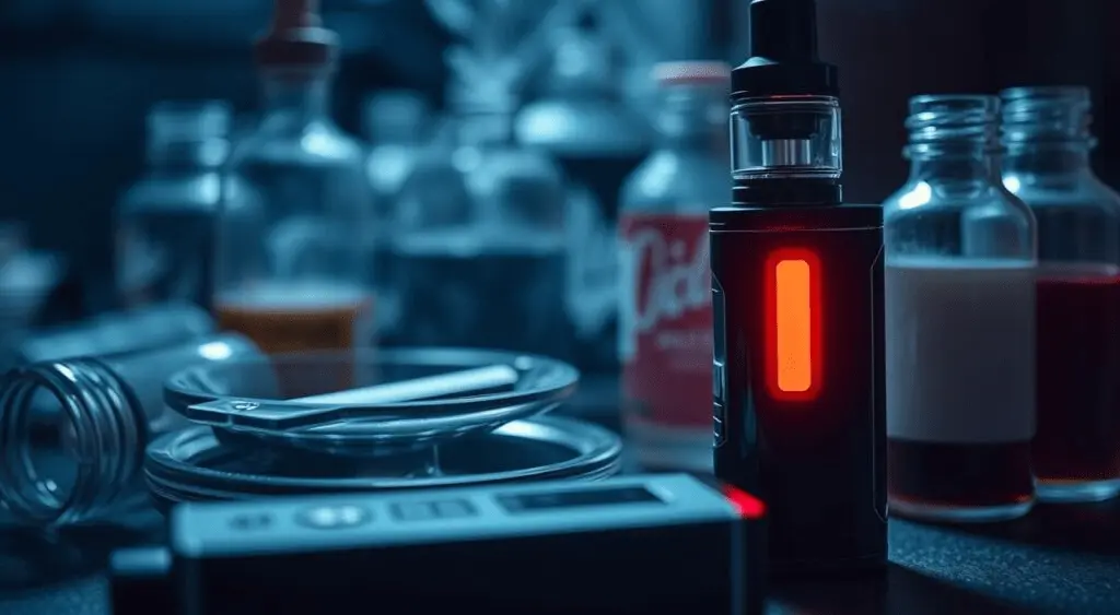 Como saber se o vape está descarregado