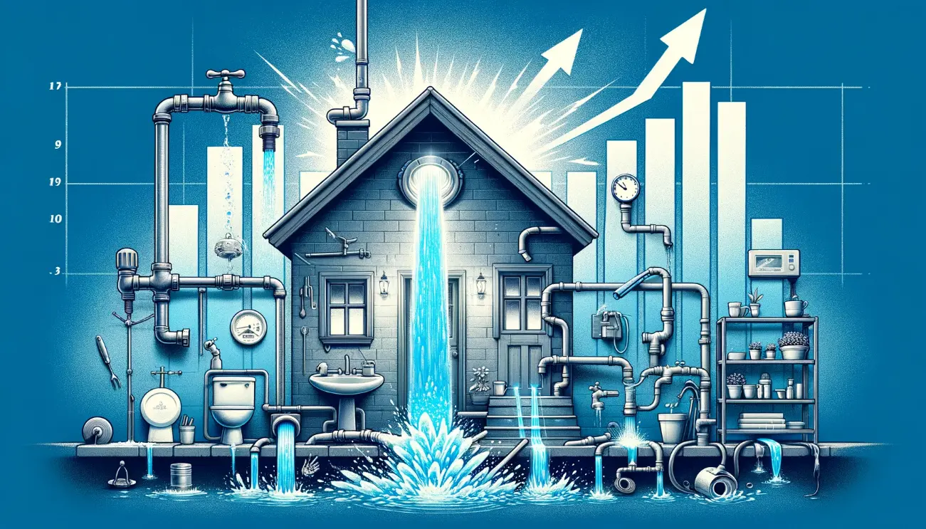 Como Vazamentos Podem Causar Aumentos Dramáticos na Conta de Água