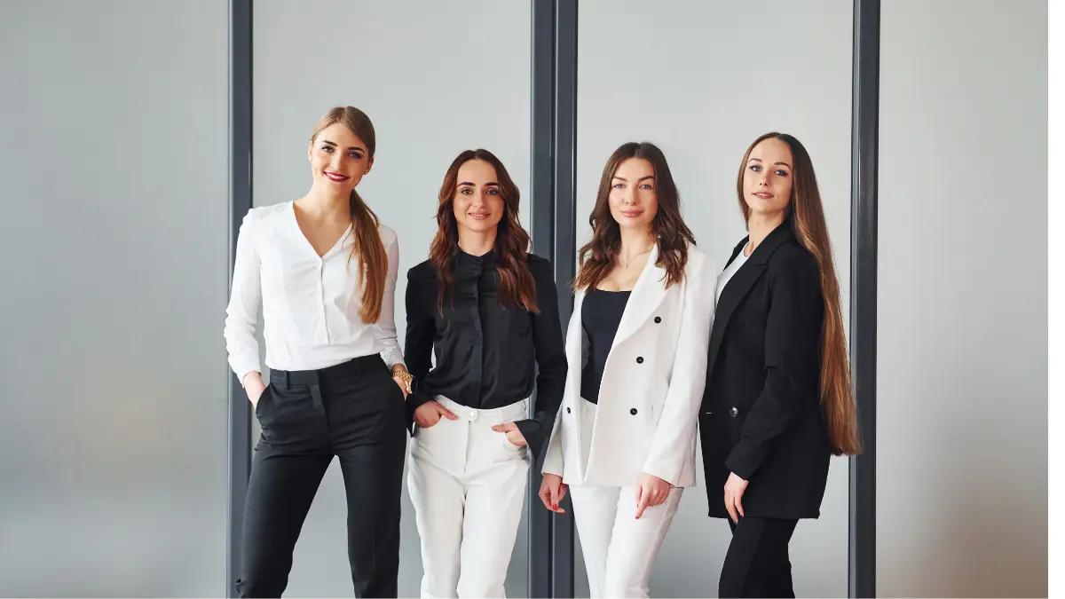Liberando o poder das roupas sociais femininas
