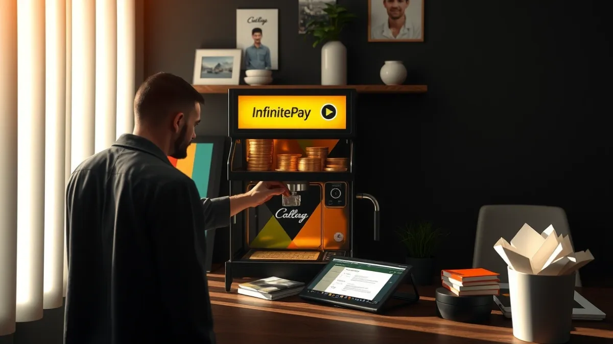 Maquininha InfinitePay: menor taxa de credito, mas so CNPJ
